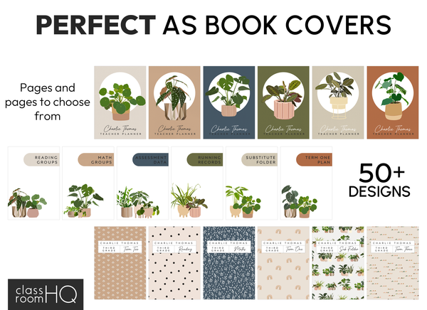 PLANT LIFE Binder + Book Covers Pack