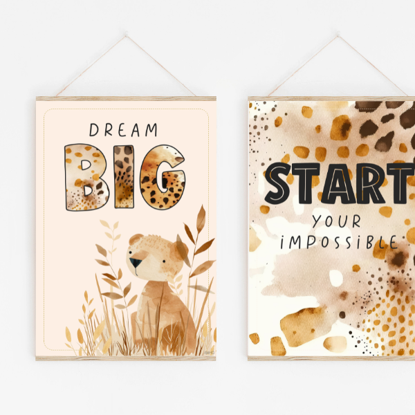 ZOO TALES Inspirational Classroom Posters